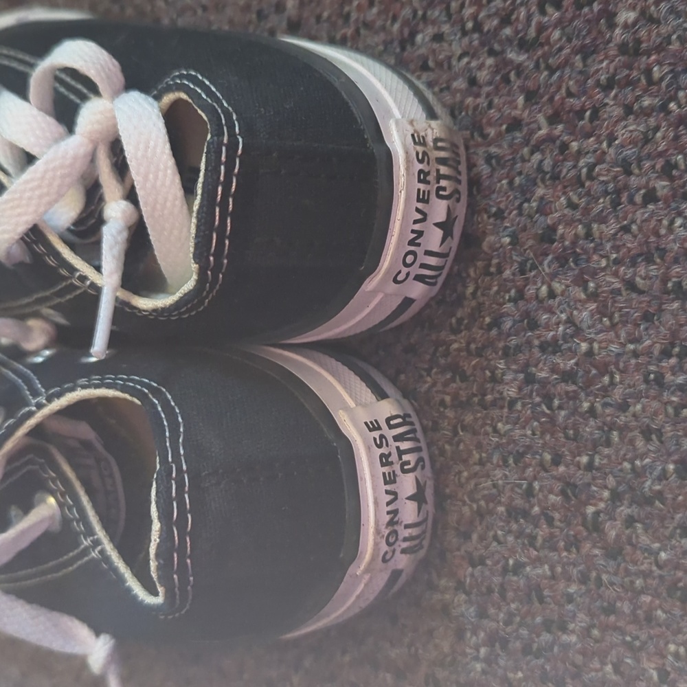 Classic Black Converse All Star Sneakers - Picture 6 of 7